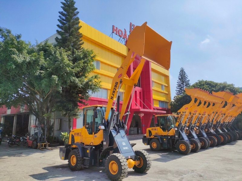 máy xúc lật hj929-10